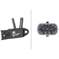 HELLA 6PP 009 409-051 Sensor- presión gas de escape - 3polos - atornillado